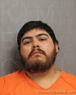 Mugshot of ENRIQUE ARCADIO RODRIGUEZ booked in Kimble County, Texas on March 31, 2026