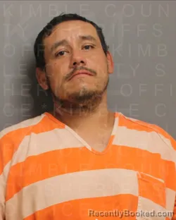 Mugshot of KASEY LEE MALDONADO booked in Kimble County, Texas on April 15, 2026