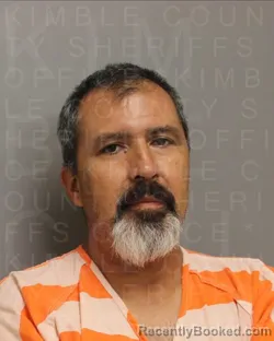 Mugshot of RICKY RODRIGUEZ booked in Kimble County, Texas on April 24, 2026