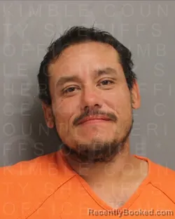 Mugshot of KASEY LEE MALDONADO booked in Kimble County, Texas on April 25, 2026