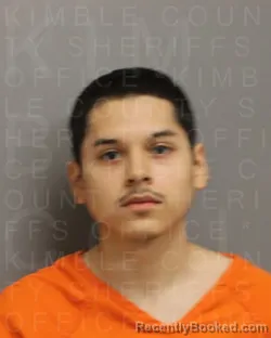 Mugshot of THOMAS BENJAMIN NAVARRO booked in Kimble County, Texas on April 26, 2026