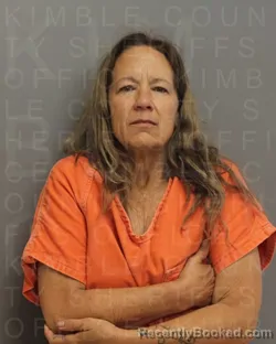 Mugshot of TASHA MAE BINGMAN booked in Kimble County, Texas on April 27, 2026