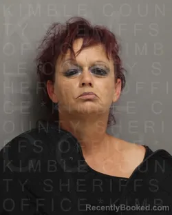 Mugshot of SHERRIE MICHELLE HICKENBOTTOM booked in Kimble County, Texas on May 12, 2026