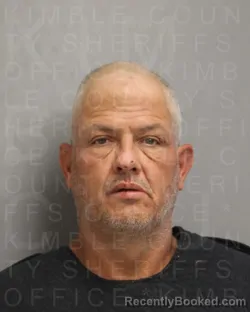 Mugshot of ALLEN BUD LAWLER booked in Kimble County, Texas on May 12, 2026