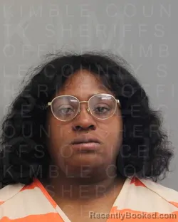 Mugshot of SAMANTHA MARY RICHARDS booked in Kimble County, Texas on May 24, 2026