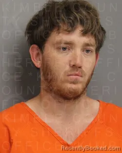 Mugshot of WILLIAM AUSTIN THOMAS LOMBRANA booked in Kimble County, Texas on May 29, 2026