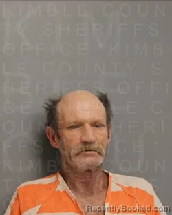 Mugshot of JIMMY WAYNE MCANALLY booked in Kimble County, Texas on June 5, 2026