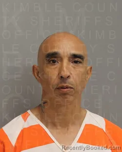 Mugshot of EDWARD EDDIE GONZALES booked in Kimble County, Texas on June 8, 2026