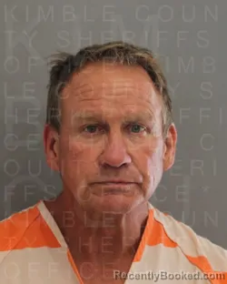 Mugshot of ROBBIE WAYNE BEHRENDS booked in Kimble County, Texas on June 21, 2026