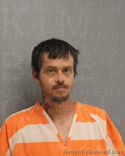 Mugshot of KENNETH RAY STEWART booked in Kimble County, Texas on June 26, 2026