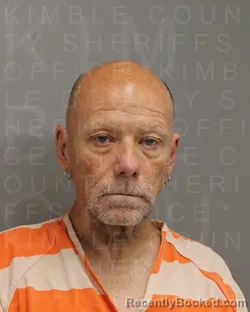 Mugshot of Preston Craig Clowdus booked in Kimble County, Texas on August 19, 2026