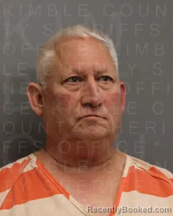 Mugshot of Bobby Chriss Taylor booked in Kimble County, Texas on August 27, 2026
