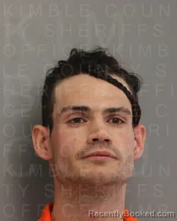 Mugshot of Joshua Ray Hart booked in Kimble County, Texas on August 29, 2026