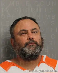 Mugshot of Daniel James Swope booked in Kimble County, Texas on September 18, 2026