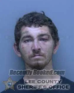 Booking photo from Lee County, Florida
