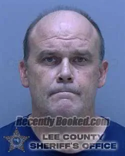 Booking photo from Lee County, Florida