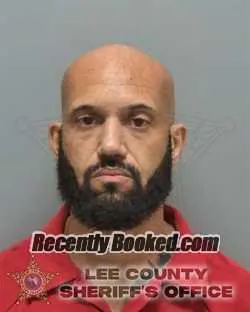 Booking photo from Lee County, Florida