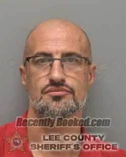 Booking photo from Lee County, Florida