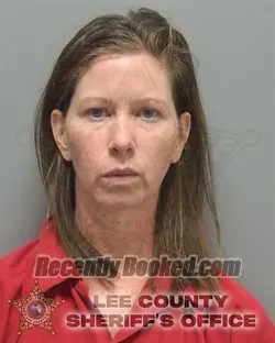 Booking photo from Lee County, Florida
