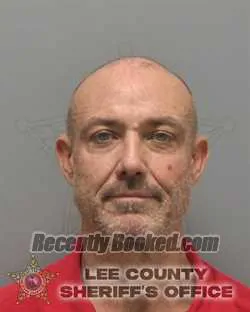 Booking photo from Lee County, Florida