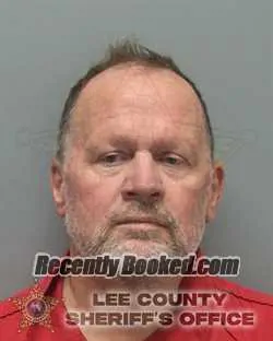 Booking photo from Lee County, Florida