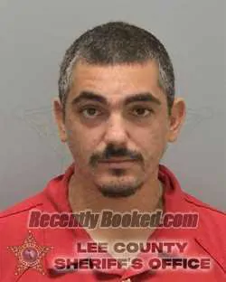 Booking photo from Lee County, Florida