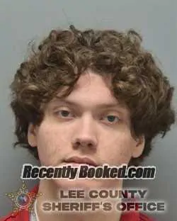 Booking photo from Lee County, Florida
