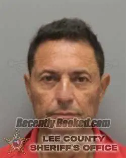 Booking photo from Lee County, Florida