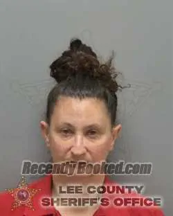 Booking photo from Lee County, Florida