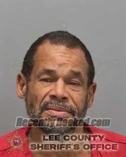Booking photo from Lee County, Florida