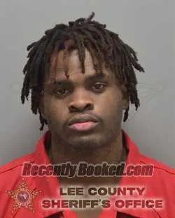 Booking photo from Lee County, Florida