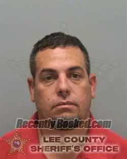Booking photo from Lee County, Florida
