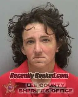 Booking photo from Lee County, Florida
