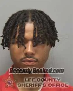 Booking photo from Lee County, Florida