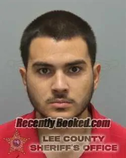 Booking photo from Lee County, Florida
