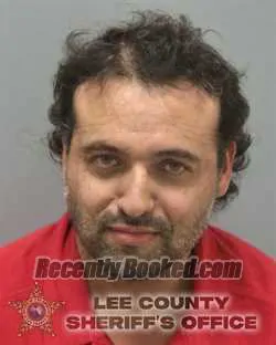 Booking photo from Lee County, Florida