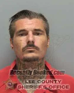 Booking photo from Lee County, Florida