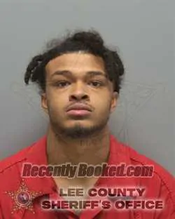 Booking photo from Lee County, Florida
