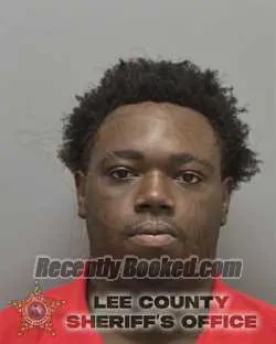 Booking photo from Lee County, Florida