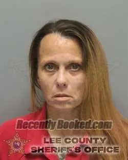 Booking photo from Lee County, Florida