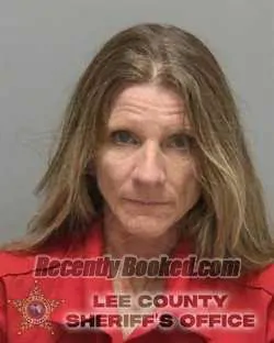 Booking photo from Lee County, Florida