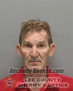 Booking photo from Lee County, Florida