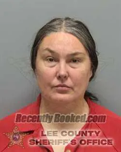 Booking photo from Lee County, Florida