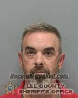 Booking photo from Lee County, Florida