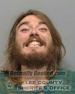 Booking photo from Lee County, Florida