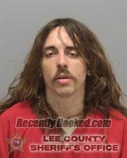 Booking photo from Lee County, Florida