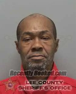 Booking photo from Lee County, Florida