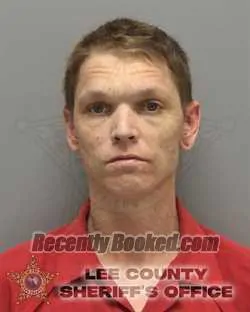 Booking photo from Lee County, Florida