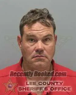 Booking photo from Lee County, Florida