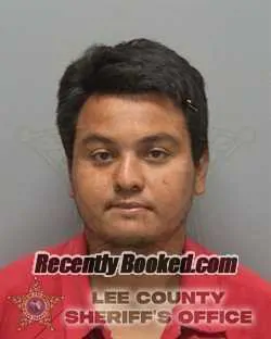 Booking photo from Lee County, Florida